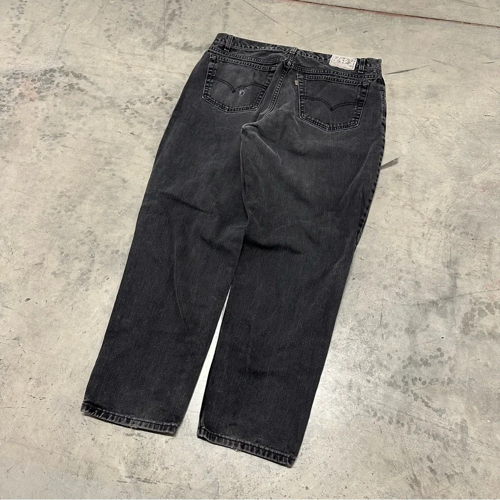 Vintage Levis 540 Jeans Mens 40x32 Medium Wash faded black Brown Tab Made In USA